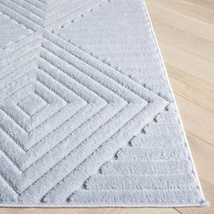 Safavieh Selena Modern Power-loomed Area Rug - Luxurious Turkish Design With Geometric Elegance For Any Room Blue Polypropylene Sle684m-9