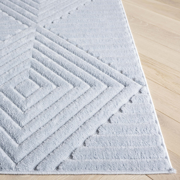 Safavieh Selena Modern Power-loomed Area Rug - Luxurious Turkish Design With Geometric Elegance For Any Room Blue Polypropylene Sle684m-9