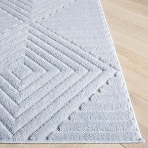 Safavieh Selena Modern Blue Area Rug - Durable Power‑Loomed Polypropylene With Sisal Accents, Low‑Profile Design 3'-0" x 5'-0" SLE684M-3