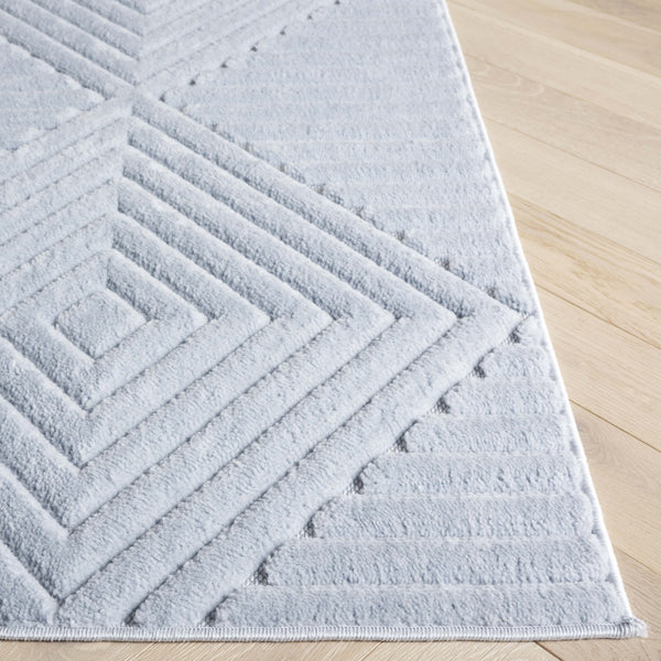 Safavieh Selena Modern Blue Area Rug - Durable Power‑Loomed Polypropylene With Sisal Accents, Low‑Profile Design 3'-0" x 5'-0" SLE684M-3