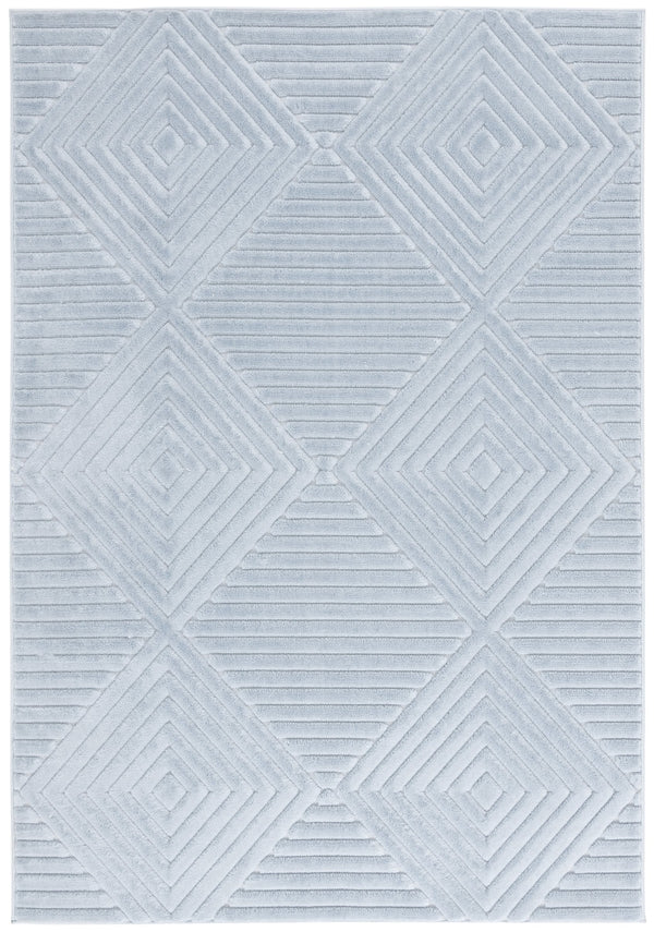 Safavieh Selena Modern Blue Area Rug - Durable Power‑Loomed Polypropylene With Sisal Accents, Low‑Profile Design 3'-0" x 5'-0" SLE684M-3