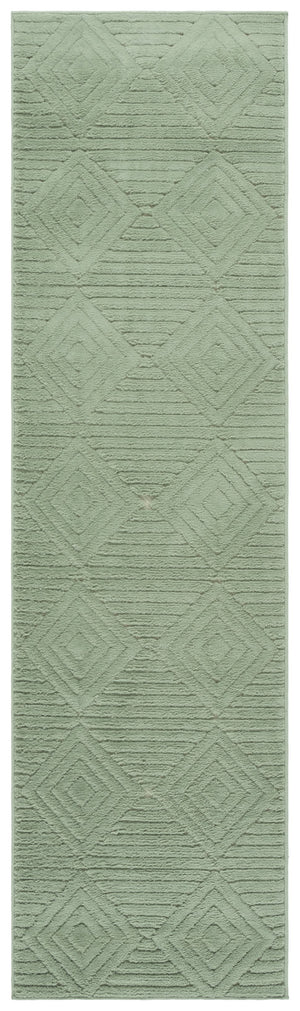 Safavieh Selena Modern Power-loomed Area Rug - Luxurious Turkish Design With Geometric Elegance For Any Room Green Polypropylene Sle684y-9