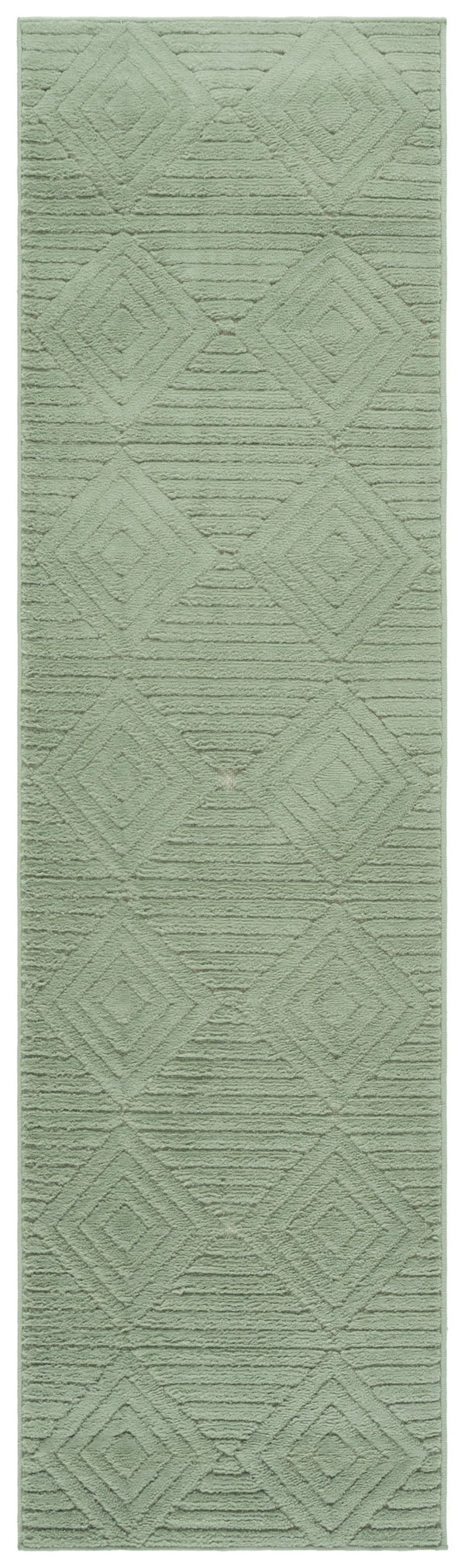 Safavieh Selena Modern Power-loomed Area Rug - Luxurious Turkish Design With Geometric Elegance For Any Room Green Polypropylene Sle684y-9