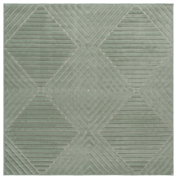 Safavieh Selena Modern Power-loomed Area Rug - Luxurious Turkish Design With Geometric Elegance For Any Room Green Polypropylene Sle684y-9