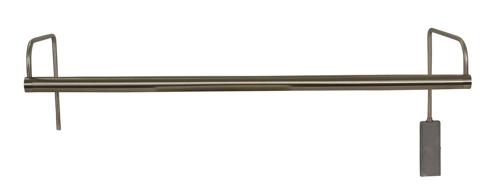 House Of Troy Slim-line 29" Led Plug-in Picture Lights For Elegant Illumination And Art Display In Any Space Satin Nickel Metal Sledz29-52