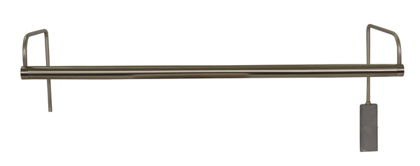 House Of Troy Slim-line 29" Led Plug-in Picture Lights For Elegant Illumination And Art Display In Any Space Satin Nickel Metal Sledz29-52