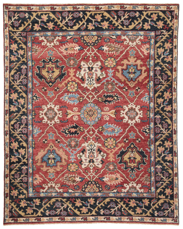 Jaipur Living Jaipur Living Aika Wool Hand-knotted Floral Medallion Rug for Elegant Rooms RUG142735