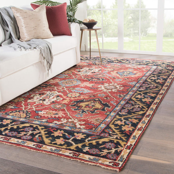 Jaipur Living Jaipur Living Aika Wool Hand-knotted Floral Medallion Rug for Elegant Rooms RUG142735