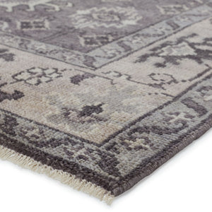 Jaipur Living Jaipur Living Salinas Hand-knotted Wool Medallion Rug Tribal Tonal Gray Room 3' x 12' RUG144715