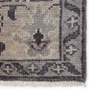 Jaipur Living Jaipur Living Salinas Hand-knotted Wool Medallion Rug Tribal Tonal Gray Room 3' x 12' RUG144715
