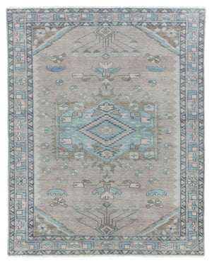 Jaipur Living Salinas Santita Southwestern Global Handmade Indoor Rug Gray 8'6"x11'6"