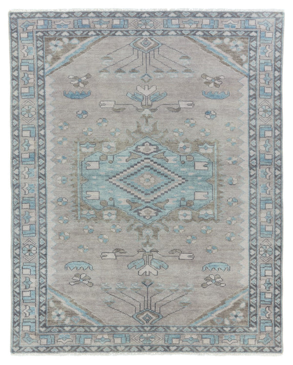 Jaipur Living Salinas Santita Southwestern Global Handmade Indoor Rug Gray 8'6"x11'6"