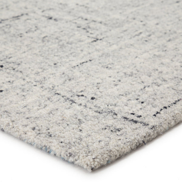 Jaipur Living Jaipur Living Macklin Hand Tufted Wool Area Rug Heathered Artisan Crafted for Modern Spaces Light Gray 5' x 8' RUG145052