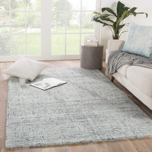 Jaipur Living Jaipur Living Macklin Hand Tufted Wool Area Rug Heathered Artisan Crafted for Modern Spaces Light Blue 8' x 10' RUG145058