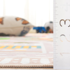 Safavieh Santa Monica Kids 124b Beige Ivory Beige ,Ivory Polyester Smk124b-8