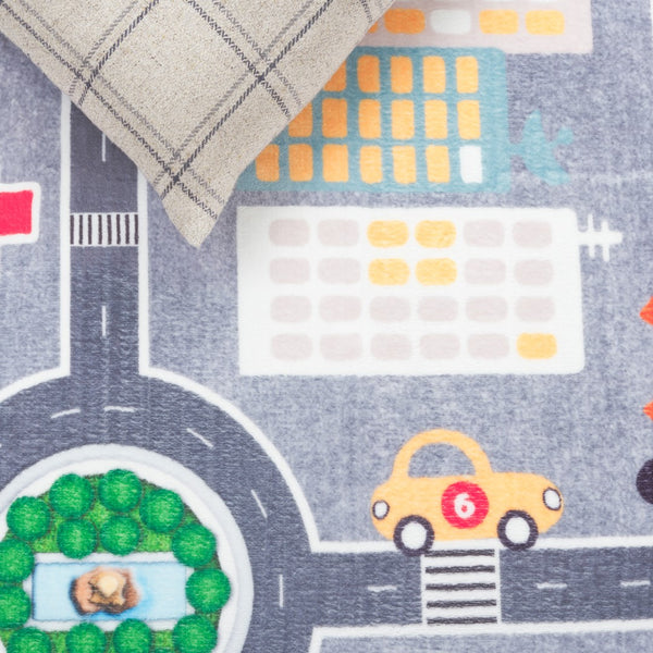 Safavieh Santa Monica Kids 127f Light Grey Grey Light Grey ,Grey Polyester Smk127f-5