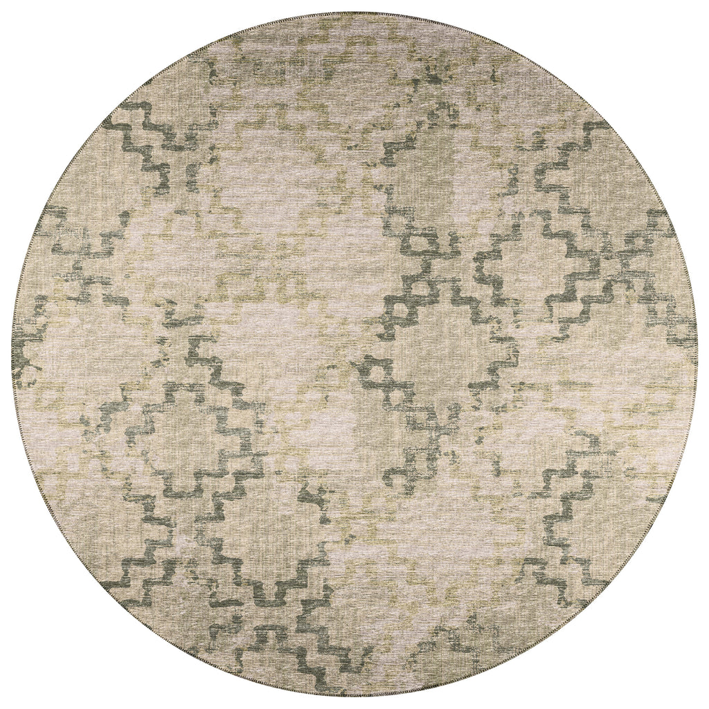 Dalyn Rugs Sedona SN15 Machine Made 100% Polyester Transitional Rug Moss 8' x 8' SN15MS8RO