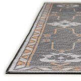 Dalyn Rugs Sedona SN16 Machine Made 100% Polyester Transitional Rug Charcoal 9' x 12' SN16CH9X12