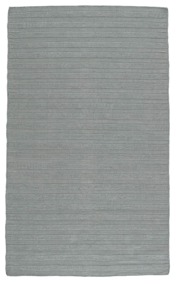 Jaipur Living Jaipur Living Miradero Handwoven Flatweave Stripe Rug for Indoor Outdoor Spaces Sea Green 2'X3' RUG149488