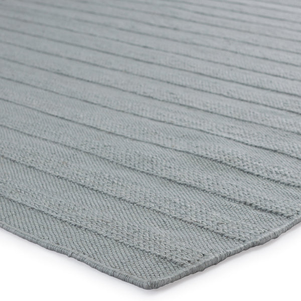 Jaipur Living Jaipur Living Miradero Handwoven Flatweave Stripe Rug for Indoor Outdoor Spaces Sea Green 2'X3' RUG149488