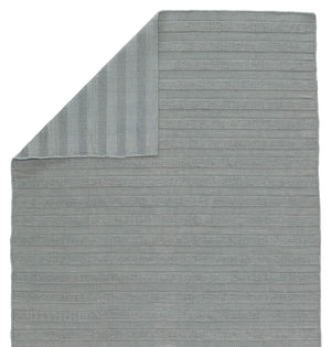 Jaipur Living Jaipur Living Miradero Handwoven Flatweave Stripe Rug for Indoor Outdoor Spaces Sea Green 2'X3' RUG149488