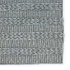 Jaipur Living Jaipur Living Miradero Handwoven Flatweave Stripe Rug for Indoor Outdoor Spaces Sea Green 2'X3' RUG149488