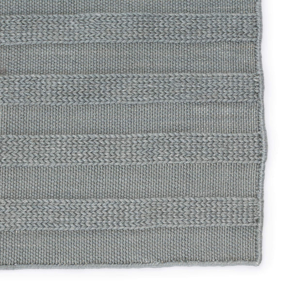 Jaipur Living Jaipur Living Miradero Handwoven Flatweave Stripe Rug for Indoor Outdoor Spaces Sea Green 2'X3' RUG149488