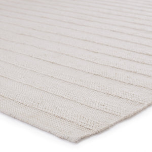 Jaipur Living Jaipur Living Miradero Handwoven Flatweave Stripe Rug for Indoor Outdoor Spaces Ivory 7'10"X10'10" RUG149545