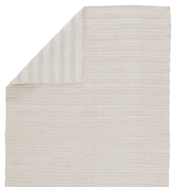 Jaipur Living Jaipur Living Miradero Handwoven Flatweave Stripe Rug for Indoor Outdoor Spaces Ivory 7'10"X10'10" RUG149545