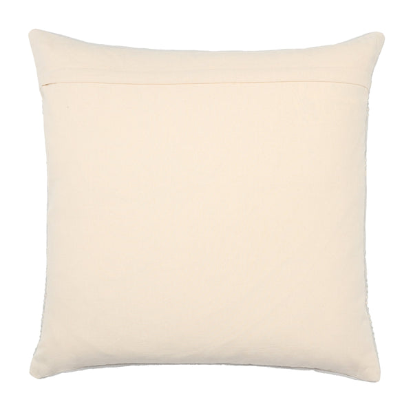 Jaipur Living Jaipur Living Velika Embroidered Cotton Throw Pillow Geometric Stripe Artisan Coastal Accent 24" Square Poly Fill PLW104003