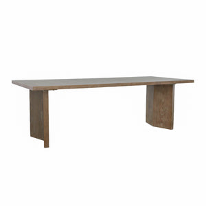 Lh Imports Fraser Rectangular Dining Table – Solid Ash Wood, Unique Angled Legs, Seats 4-6 For Stylish Gatherings Brown Ash,Ash Veneer,Plywood Snh-66s