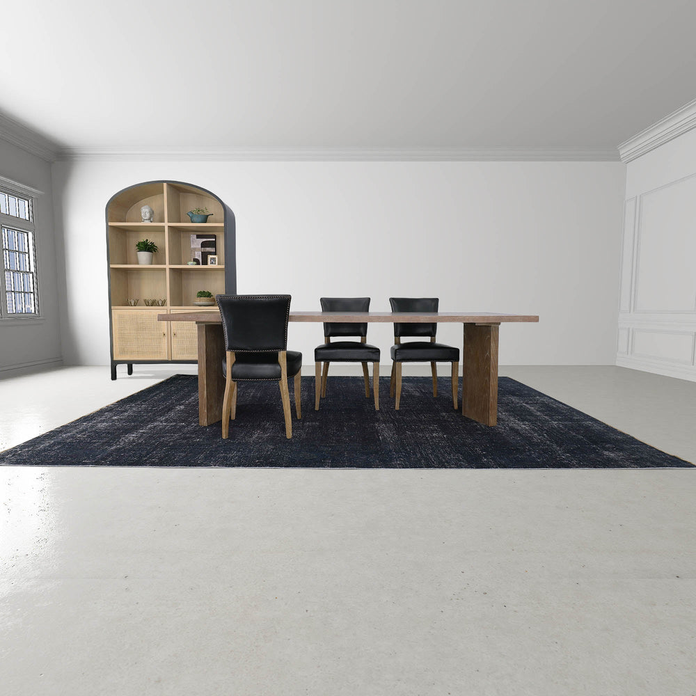 Lh Imports Fraser Rectangular Dining Table – Solid Ash Wood, Unique Angled Legs, Seats 4-6 For Stylish Gatherings Brown Ash,Ash Veneer,Plywood Snh-66s