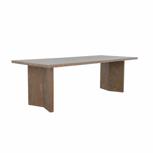 Lh Imports Fraser Rectangular Dining Table – Solid Ash Wood, Unique Angled Legs, Seats 4-6 For Stylish Gatherings Brown Ash,Ash Veneer,Plywood Snh-66s