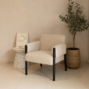 Lh Imports Forest Club Chair – Stylish Herringbone Design With Unique Armrests For Ultimate Comfort And Elegance Beige,Black Ash,100% Polyester,Hd Pu Foam,Polyester Fiber Snh-68-mb