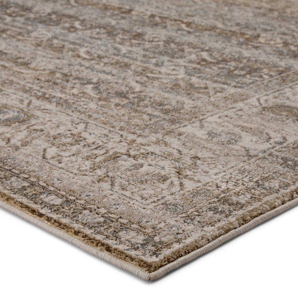 Jaipur Living Vibe by Jaipur Living Ilias Metallic Lattice Power Loomed Vintage Glam Area Rug 5'X7'6" RUG146739