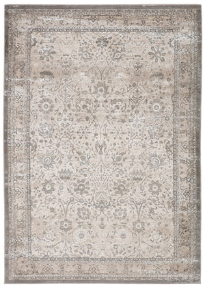 Jaipur Living Sinclaire Odel Snl05 Powerloomed Machinemade 35% Metallic Poly 35% Polypropylene 30% Polyester Traditional Oriental Indoor Rug Gray, Taupe 35% Metallic Poly 35% Polypropylene 30% Polyester Rug146751