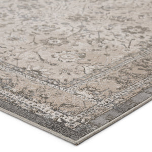 Jaipur Living Sinclaire Odel Snl05 Powerloomed Machinemade 35% Metallic Poly 35% Polypropylene 30% Polyester Traditional Oriental Indoor Rug Gray, Taupe 35% Metallic Poly 35% Polypropylene 30% Polyester Rug146751