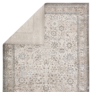 Jaipur Living Sinclaire Odel Snl05 Powerloomed Machinemade 35% Metallic Poly 35% Polypropylene 30% Polyester Traditional Oriental Indoor Rug Gray, Taupe 35% Metallic Poly 35% Polypropylene 30% Polyester Rug146751