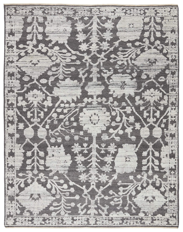 Jaipur Living Jaipur Living Riona Hand-knotted Viscose Rug Floral Medallion for Room RUG146557