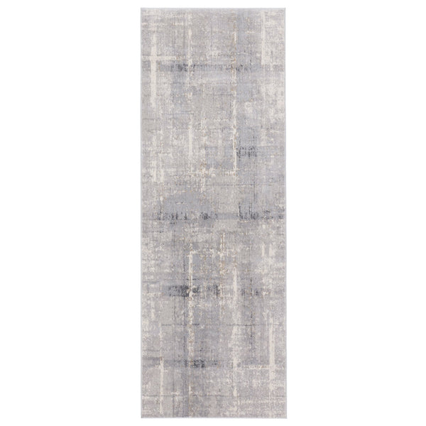 Jaipur Living Solace Lavato Soc01 Powerloomed Machinemade 60% Polypropylene 40% Polyester Abstract Abstract Indoor Rug Light Gray, Cream 60% Polypropylene 40% Polyester Rug150989