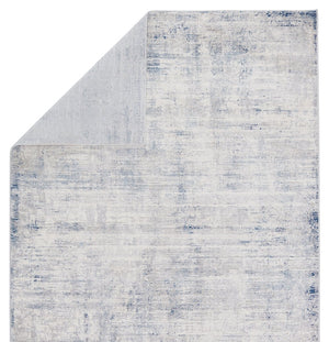 Jaipur Living Solace Werner Soc03 Powerloomed Machinemade 67% Polypropylene 33% Polyester Abstract Abstract Indoor Rug Gray, Blue 67% Polypropylene 33% Polyester Rug150998