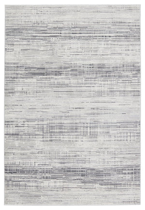 Jaipur Living Solace Zesiro Soc04 Powerloomed Machinemade 57% Polyester 43% Polypropylene Abstract Abstract Indoor Rug Gray, Ivory 57% Polyester 43% Polypropylene Rug151001