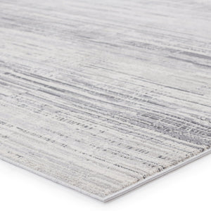 Jaipur Living Solace Zesiro Soc04 Powerloomed Machinemade 57% Polyester 43% Polypropylene Abstract Abstract Indoor Rug Gray, Ivory 57% Polyester 43% Polypropylene Rug151001
