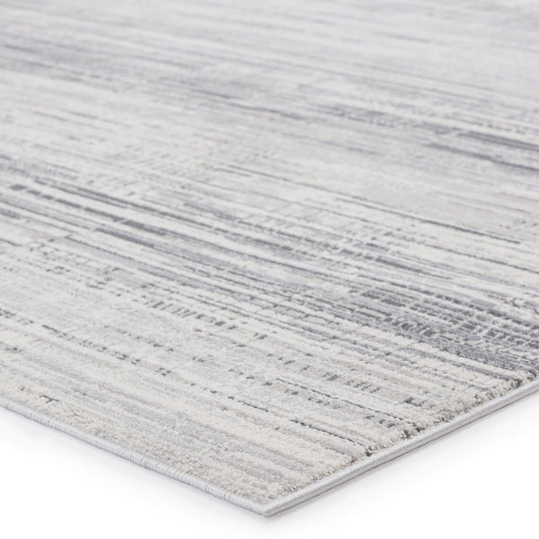 Jaipur Living Solace Zesiro Soc04 Powerloomed Machinemade 57% Polyester 43% Polypropylene Abstract Abstract Indoor Rug Gray, Ivory 57% Polyester 43% Polypropylene Rug151001