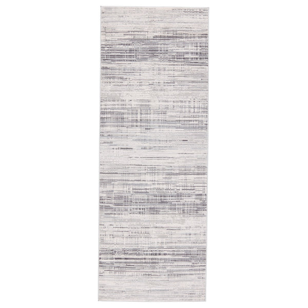 Jaipur Living Solace Zesiro Soc04 Powerloomed Machinemade 57% Polyester 43% Polypropylene Abstract Abstract Indoor Rug Gray, Ivory 57% Polyester 43% Polypropylene Rug151001