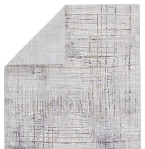 Jaipur Living Solace Toril Soc05 Powerloomed Machinemade 57% Polypropylene 43% Polyester Abstract Abstract Indoor Rug Gray, Gold 57% Polypropylene 43% Polyester Rug151005