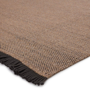 Jaipur Living Jaipur Living Handwoven Polypropylene Indoor Outdoor Rug with Corded Fringe Neutral Tone RUG148828