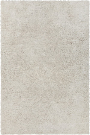 Chandra Rugs Hand-woven Luxurious Contemporary Shag Rug - Artisan Crafted, Plush Comfort For Your Living Space White Polyester Sof47900-576