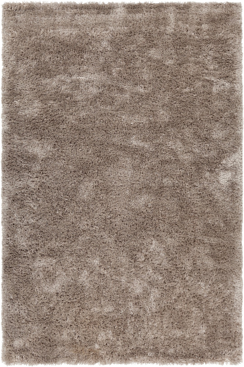 Chandra Rugs Hand-woven Luxurious Shag Rug - Modern Comfort & Style For Your Living Space, Unique Texture Taupe Polyester Sof47901-576