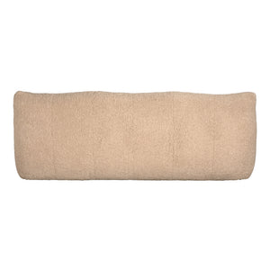 Mcclain Three Seat Sofa in Plush Teddy Fleece for Modern Living Rooms